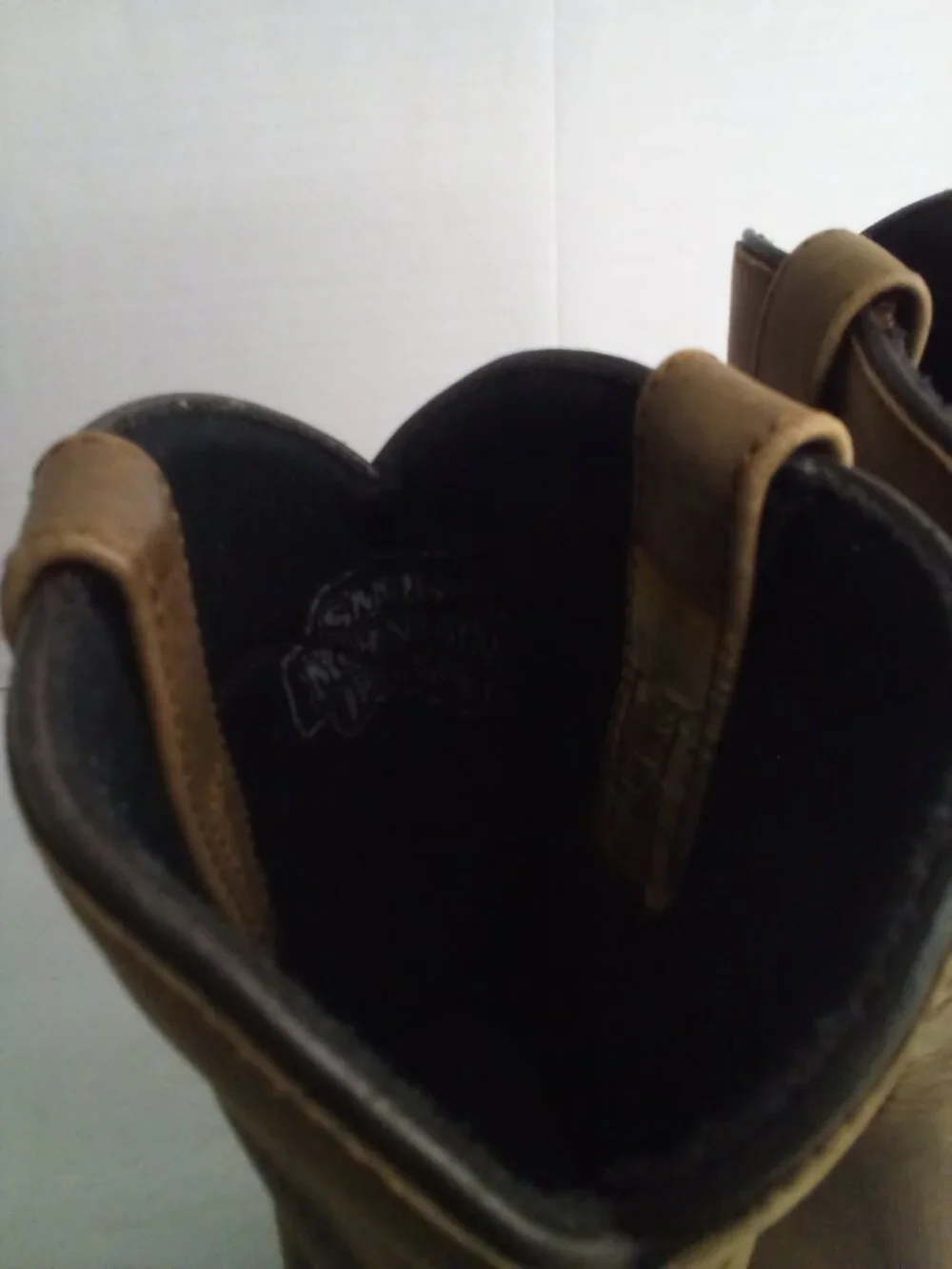 Smokey Mountain Boots Youth Boys 3.5 Roper Western Cowboy Leather Round Toe